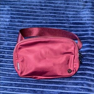 Lululemon Red large belt bag